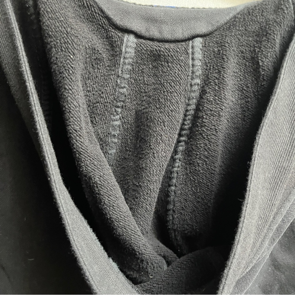 Kit and Ace Black Relaxed Fit hoodie Cotton Sweatshirt sz S - Picture 4 of 8